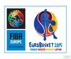 yapboz EuroBasket 2015 logosu